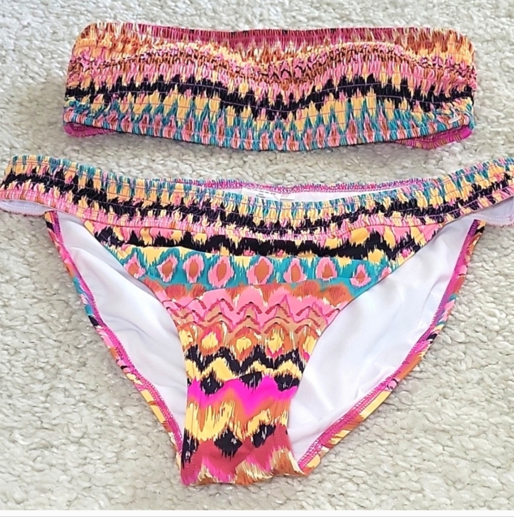 BODEN BANDEAU Elastic Bikini Size M